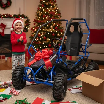 Leramotors Dětská elektrická Buggy Leramotors Razor II 1000W - modrá