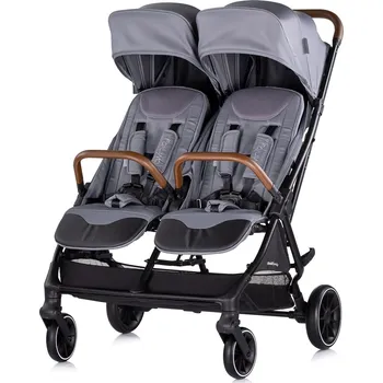 Kočárek CHIPOLINO Kočárek pro dvojčata sportovní Twinity Cloud