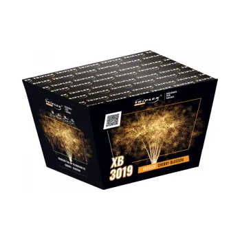 Zábavní pyrotechnika Triplex Baterie 36 ran F3 V BROCADE SHERRY - Baterie 36 ran XB3019