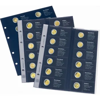 Obal pro sběratelský předmět Leuchtturm Dodatky pro OPTIMA album pro €2 pamětní mince Ročník: 2025