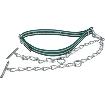 Vazák pro dobytek dvojitý s řemenem Nylon 130x4cm - doprava zdarma od 2 000 Kč