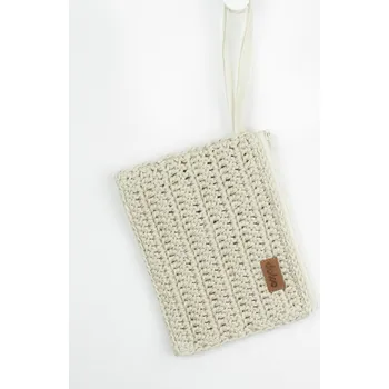 Doke Háčkovaná kapsa Cat cream