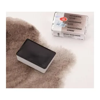 Vodová barva White nights akvarel 2,5ml – 806 čerň voroněžská