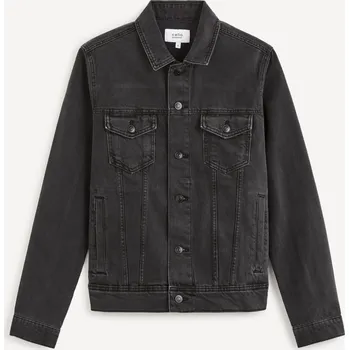 Pánská bunda Celio Džínová bunda Dudens 1123603 Černá S