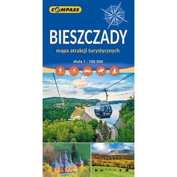 Cestování Mapa - Bieszczady 1:100 000 - praca zbiorowa [PL] (2024, Compass)