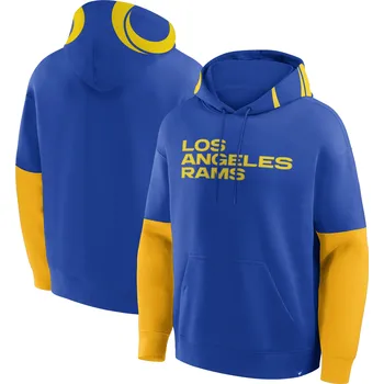 Pánská mikina Fanatics Pánská mikina Los Angeles Rams NFL REDZONE Helmet Hoodie Velikost: 2XL