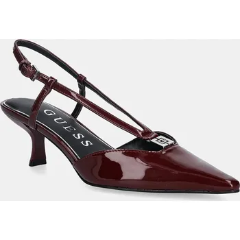 Dámské lodičky Lodičky Guess DESIE vínová barva, FLFDES PAF08 FLFDES.PAF08.WINE 93X, EUR 39