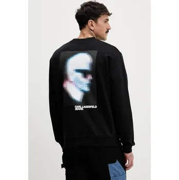 Dámská mikina Bavlněná mikina Karl Lagerfeld Jeans B1M20052 černá 99X, vel. M