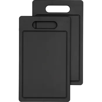 Kuchyňské prkénko SILVERCREST® Kuchyňské prkénko (malý/černý 2ks)