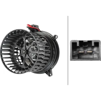 Ventilátor topení a klimatizace vnitřní ventilátor HELLA 8EW 366 400-021