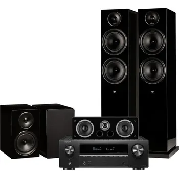 Domácí kino Domácí kino: Denon AVR-X1800H + Wilson EXCLUSIVE 8/4/VOCAL EL, DENON Černá