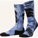 X-Socks Lyžařské Ponožky Ski Expert Wild, modrá / černá