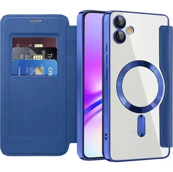 Pouzdro na mobilní telefon Pouzdro na knihu Techsuit SmartMag pro Samsung Galaxy A05 modré