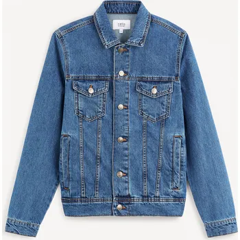 Pánská větrovka Celio Džínová bunda Dudens 1123606 Modrá S