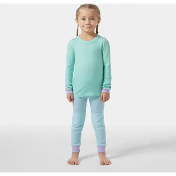 Dětské termoprádlo Dětské termoprádlo Helly Hansen K Lifa Merino set - lagoon velikost 86