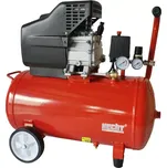 Olejový kompresor HECHT 2053 (Olejový kompresor 1500 W, 8 bar, 50l vzdušník, 186 l/min, manometry, kolečka)