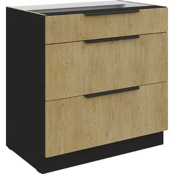 Stolarz-Lempert Kuchyňská skříňka Cremona BL - dolní 80 D 3S šuplíková PREMIUM BOX