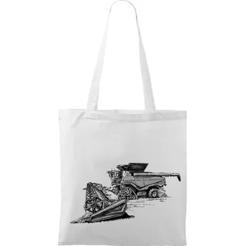 Nákupní taška Plátěná taška - John Deere 9X Barva: Bílá
