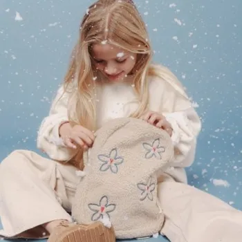 Dětský batoh Studio Noos Dětský batůžek Mini Teddy - Flower Heart