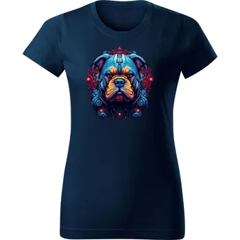 Chrápátko Dámské tričko BULLDOG 1 Velikost: 3XL, Barva: Černá