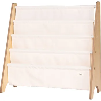 Úložný box 3 sprouts, Stojan na knihy Solid krémový - Formadore