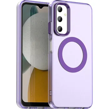 Pouzdro na mobilní telefon Techsuit CandyCase MagSafe pro Samsung Galaxy A05s fialová