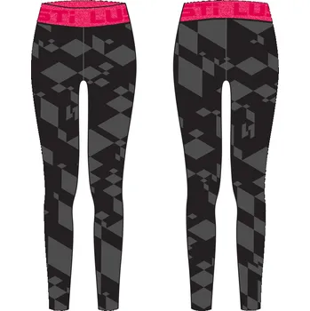 Dámské legíny Lusti Dámské Legíny LENY černo - šedé Velikost: M