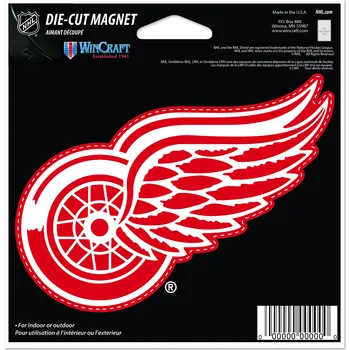 Dekorativní magnet Wincraft Magnet Detroit Red Wings NHL Die Cut Magnet