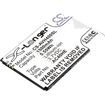 Baterie pro mobilní telefon Baterie Cameron Sino CS-AVH400SL za Archos AC40HE - neoriginální