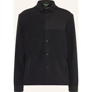 Pánská bunda Boss Pánská Fleecová Bunda Hole, černá, 48