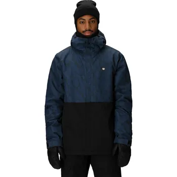 686 bunda - Mens Foundation Insulated Jkt Navy Fractured Colorblock (NVFB) velikost: M