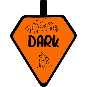 psí známka Chrápátko Psí známka DogTag Diamond Wolf Barva: Denim blue