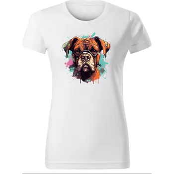 Dámské tričko Chrápátko Dámské tričko BOXER 1 Velikost: L, Barva: Khaki