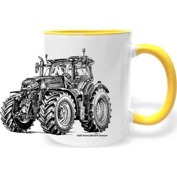 Hrnek - CASE Puma 260 AFS Connect Barva: Žlutá