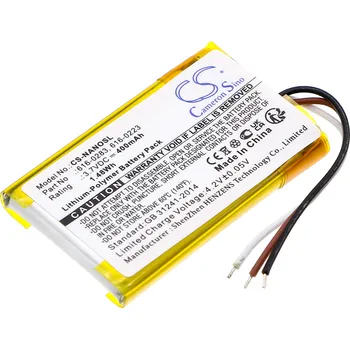 Baterie pro mobilní telefon Baterie Cameron Sino CS-NANOSL pro Apple iPOD Nano 2GB - neoriginální