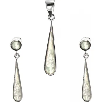 Souprava šperků Stříbrný set 925/1000 ( Zita 23)