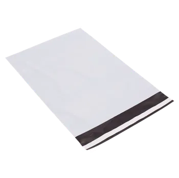 Sáček na potraviny Přepravní sáček LDPE černobílý 450x650+40, skosené klopy