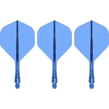 Příslušenství pro šipky Mission Letky Force 90 Vortex - Standard No2 - Short - Blue F4606