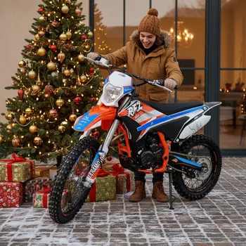 malá motorka Leramotors Pitbike Leramotors By Apollo THUNDER 250ccm 21/18 oranžová