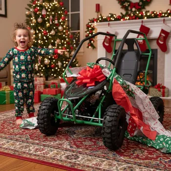 Leramotors Dětská elektrická Buggy Leramotors Razor II 1000W - zelená