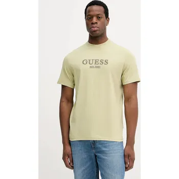 Oblečení a móda Bavlněné tričko Guess M5BI09.K8FQ4 zelená 77X, vel. XL