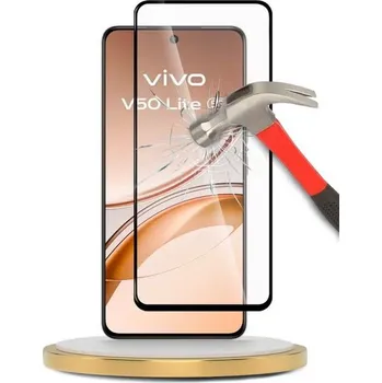 Screen Glass Vivo V50 Lite tvrzené sklo 5D Full Glue zaoblené černé
