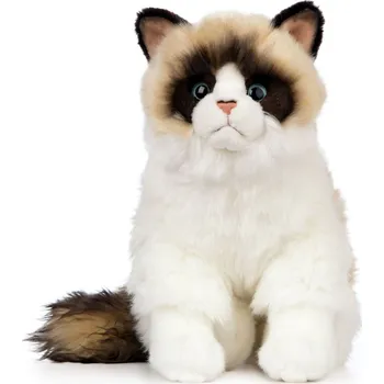 plyšák Living Nature Ragdoll Cat 25 cm bílá