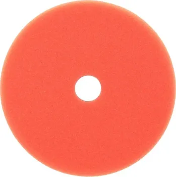 Brusný papír Dedra 08T824 Leštící houba se suchým zipem tvrdá 150mm tl. 25mm (oranžová)