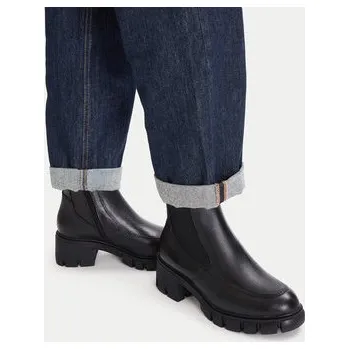 Dámské kozačky Polokozačky Tamaris 1-25822-45 Černá 40