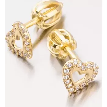 Náušnice Zlaté náušnice pecky 52GZ-60213Z-SR