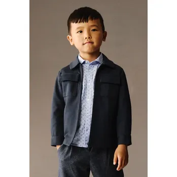 Chlapecká košile Dětská košile Mayoral tmavomodrá barva, 4125 4125.5H.Mini.9BYA 59X, vel. 122