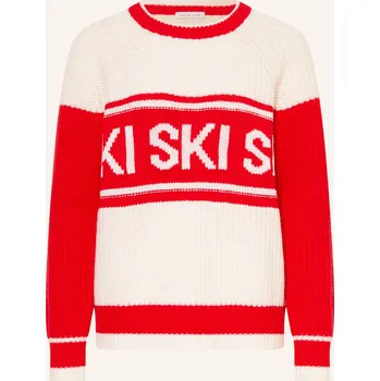 Dámský svetr Mrs & Hugs Dámský Svetr, režná / červená, 36