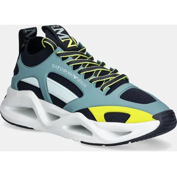 Dámské tenisky Tenisky EA7 Emporio Armani tyrkysová barva, XK377.X8X174 66X, EUR 40