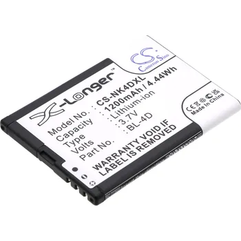 Baterie pro mobilní telefon Baterie Cameron Sino CS-NK4DXL pro Nokia N8 - neoriginální